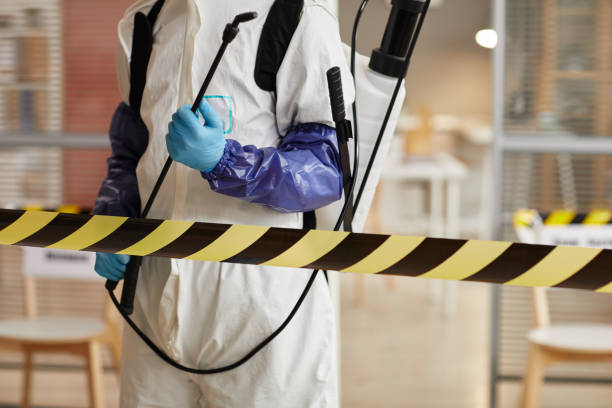 Professional Infectious Disease Decontamination technician working in Sterling, VA